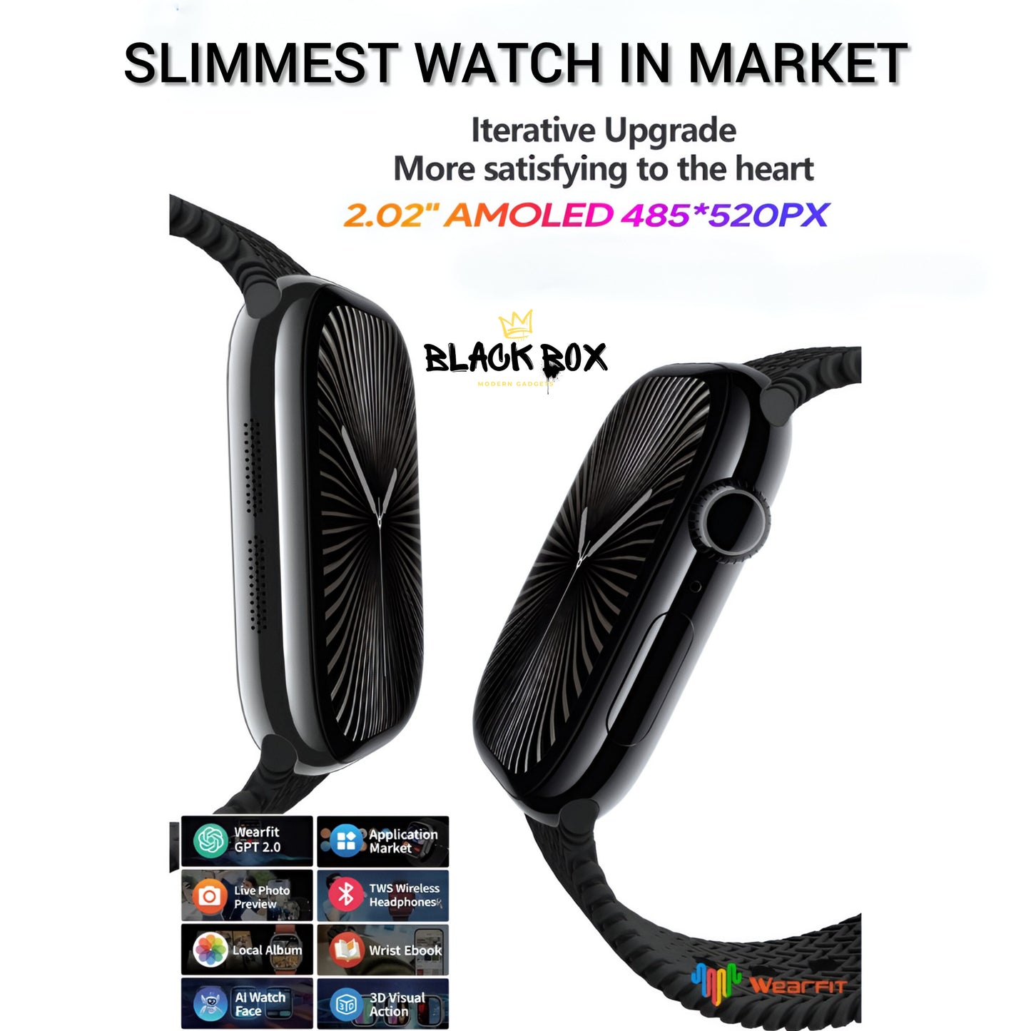 Watch Series 10 [GPS + CELLULAR] - 45mm - Amoled | Premium Quality