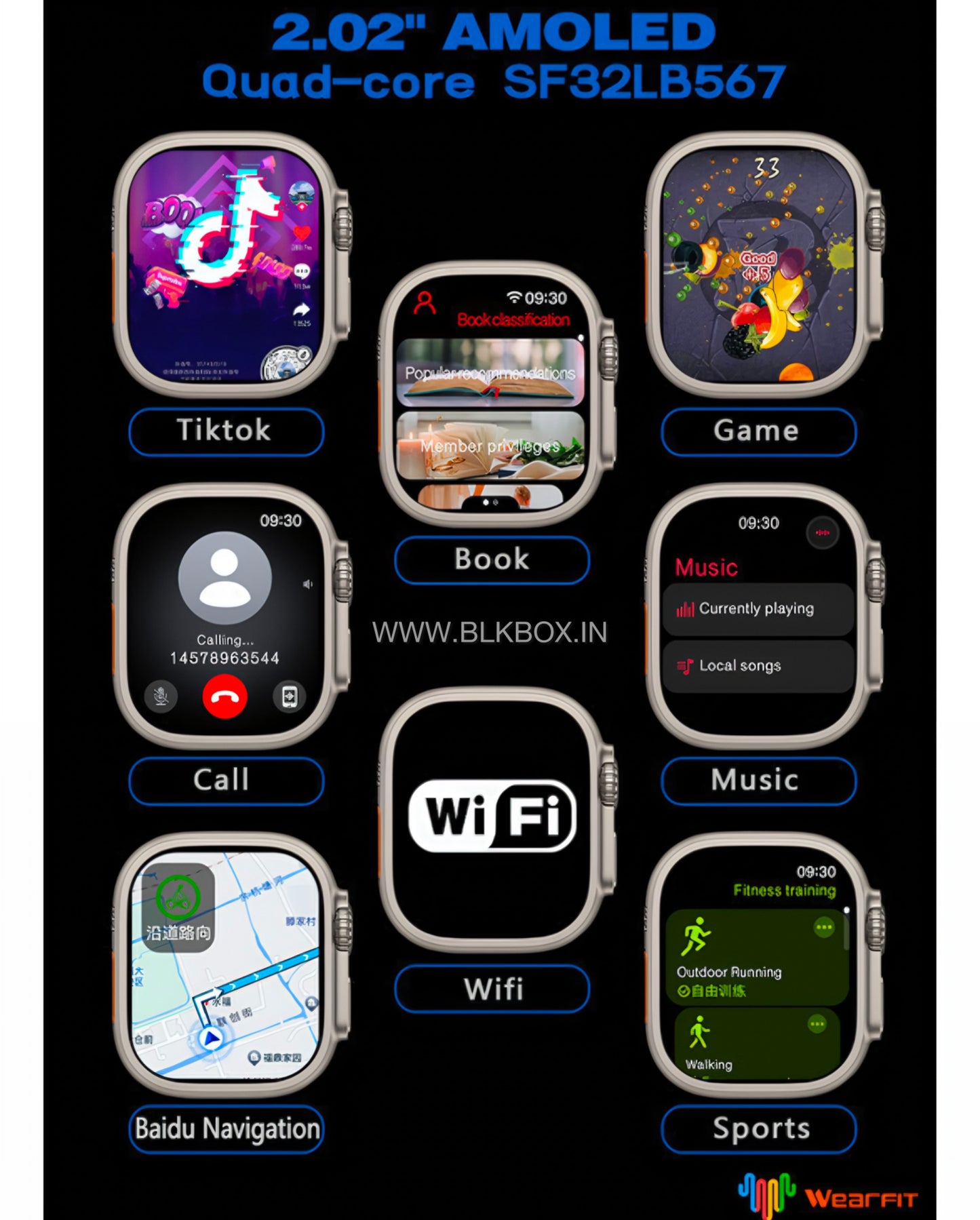 Watch Ultra 3 [GPS + CELLULAR] - 49mm - Amoled | Premium Quality
