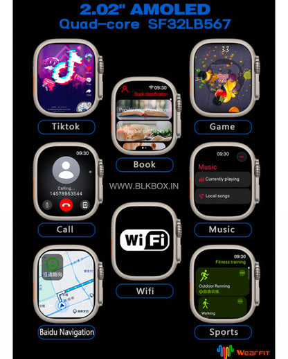 Watch Ultra 3 [GPS + CELLULAR] - 49mm - Amoled | Premium Quality
